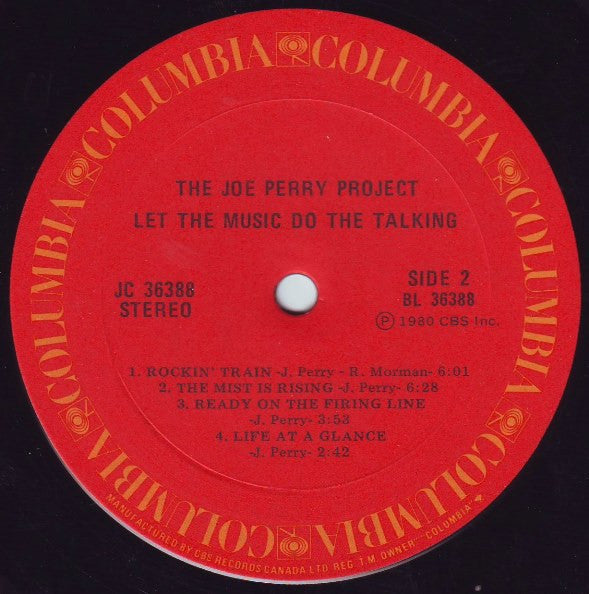 The Joe Perry Project – Let The Music Do The Talking (Used vinyl)