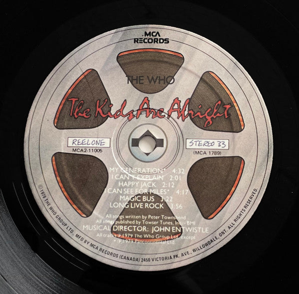 The Who – The Kids Are Alright (Used vinyl)