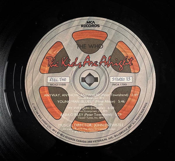 The Who – The Kids Are Alright (Used vinyl)