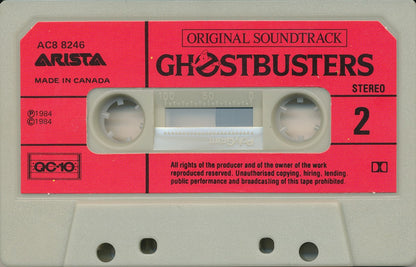 Various – Ghostbusters (Original Soundtrack Album) (Used cassette)