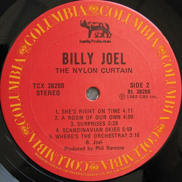 Billy Joel – The Nylon Curtain (Used vinyl)
