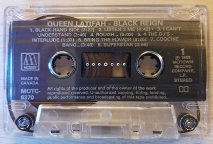 Queen Latifah – Black Reign (Used cassette)