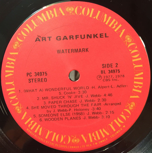 Art Garfunkel – Watermark (Used vinyl)