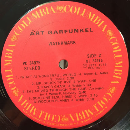 Art Garfunkel – Watermark (Used vinyl)
