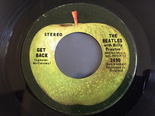 The Beatles With Billy Preston – Get Back (Used vinyl)