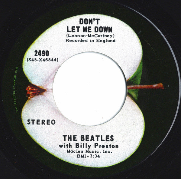 The Beatles With Billy Preston – Get Back (Used vinyl)