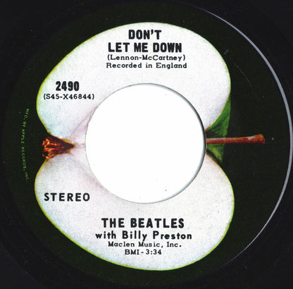 The Beatles With Billy Preston – Get Back (Used vinyl)