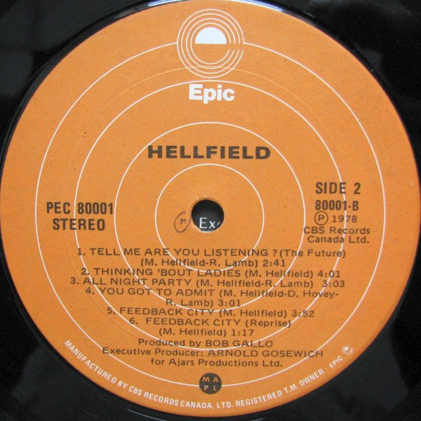 Hellfield – Hellfield (Used vinyl)