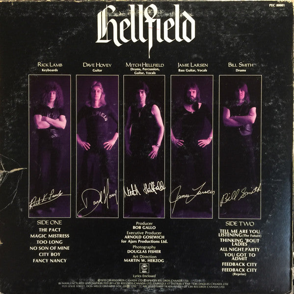 Hellfield – Hellfield (Used vinyl)