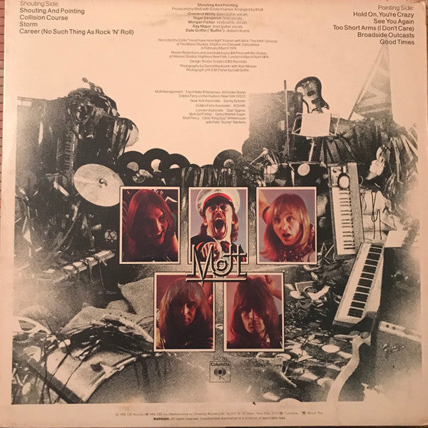 Mott – Shouting And Pointing (Used vinyl)