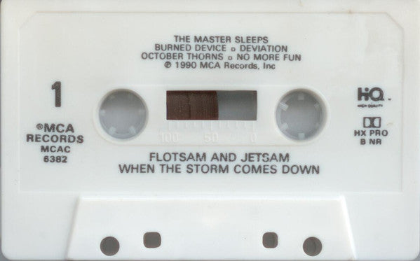 Flotsam And Jetsam – When The Storm Comes Down (Used cassette)