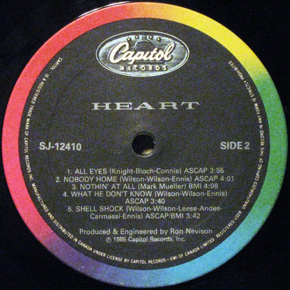 Heart – Heart (Used vinyl)