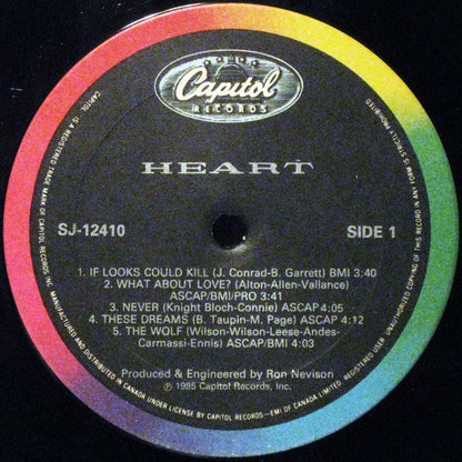 Heart – Heart (Used vinyl)