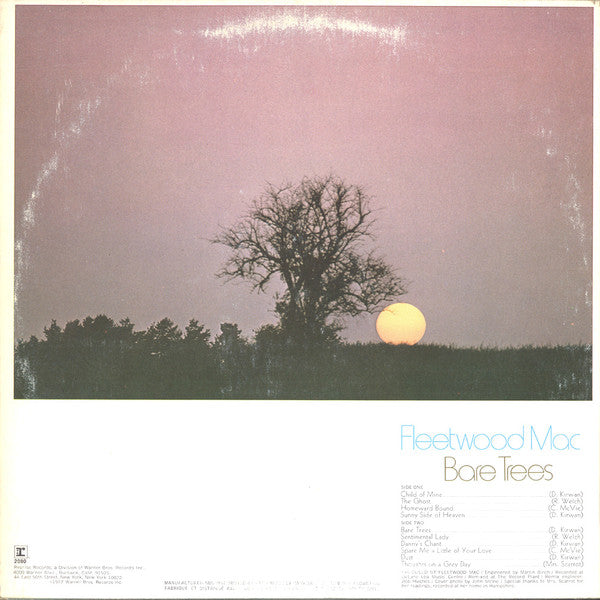 Fleetwood Mac – Bare Trees (Used vinyl)