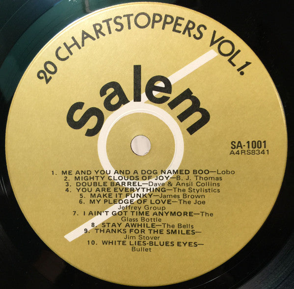 Various – 20 Chartstoppers Vol 1. (Used vinyl)