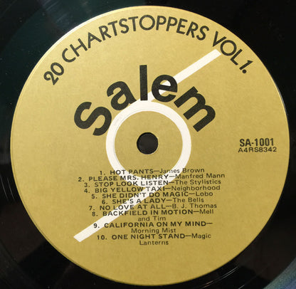 Various – 20 Chartstoppers Vol 1. (Used vinyl)