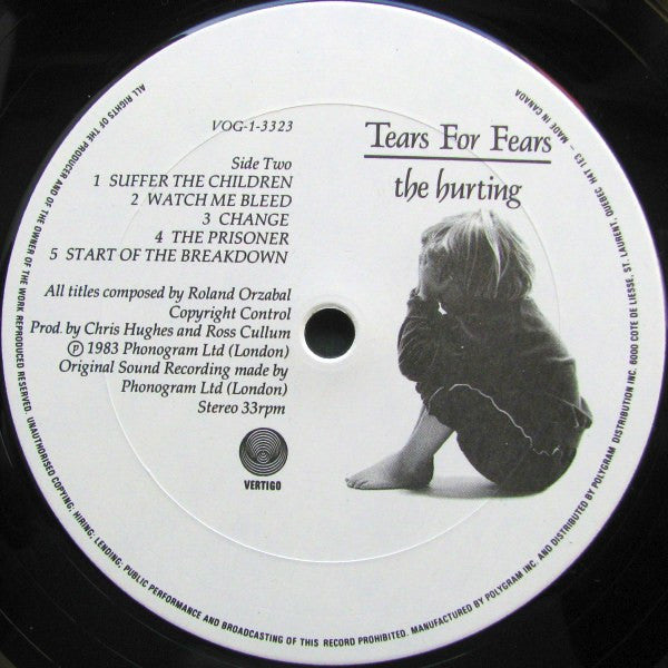 Tears For Fears – The Hurting (Used vinyl)