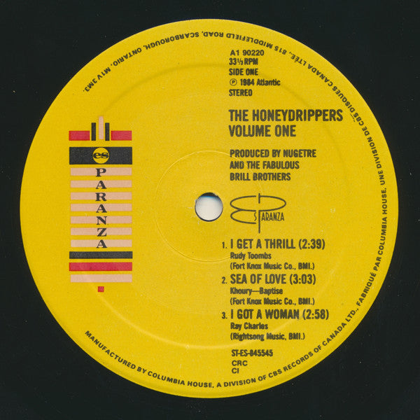 The Honeydrippers – Volume One (Used vinyl)