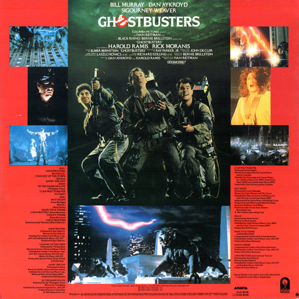 Various – Ghostbusters (Original Soundtrack Album) (Used vinyl)