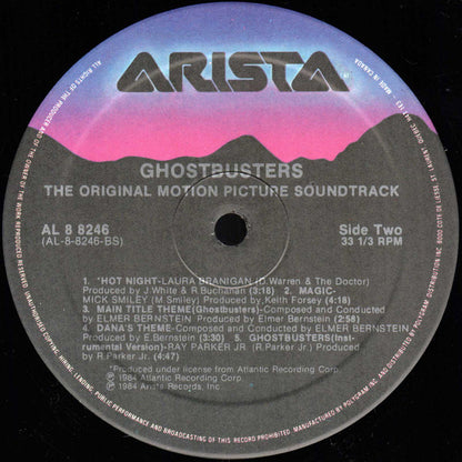 Various – Ghostbusters (Original Soundtrack Album) (Used vinyl)