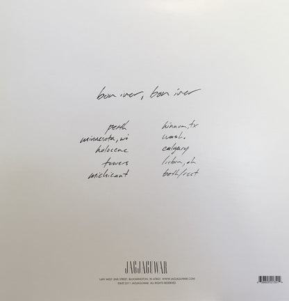 Bon Iver – Bon Iver, Bon Iver (Used limited edition red vinyl)