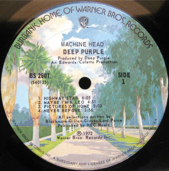 Deep Purple – Machine Head (Used vinyl)