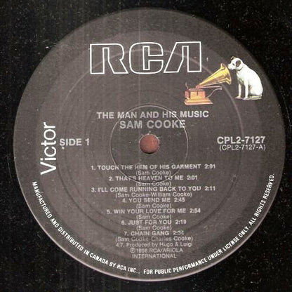 Sam Cooke – The Man And His Music (Used vinyl)
