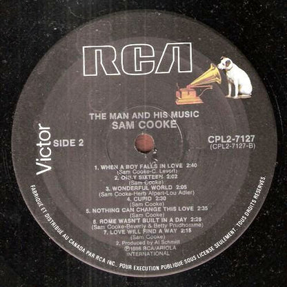 Sam Cooke – The Man And His Music (Used vinyl)