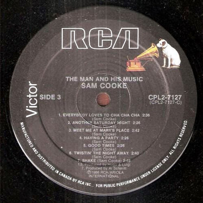 Sam Cooke – The Man And His Music (Used vinyl)