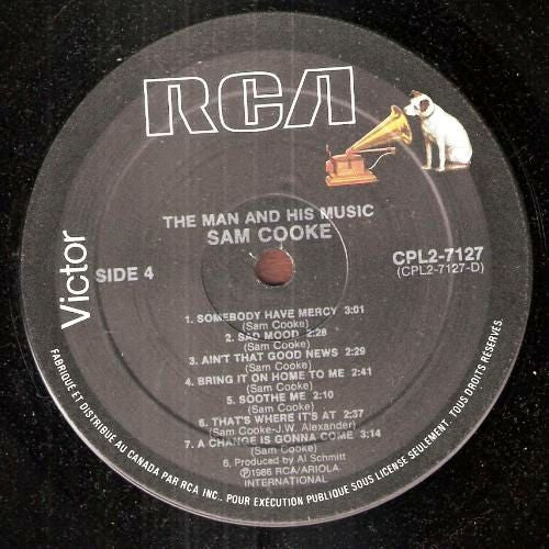 Sam Cooke – The Man And His Music (Used vinyl)