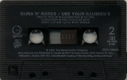Guns N' Roses – Use Your Illusion II (Used cassette)