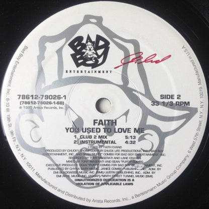 Faith – You Used To Love Me (Used vinyl)