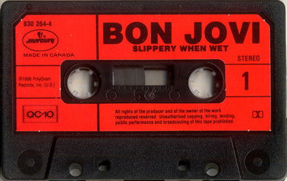 Bon Jovi – Slippery When Wet (Used Cassette)