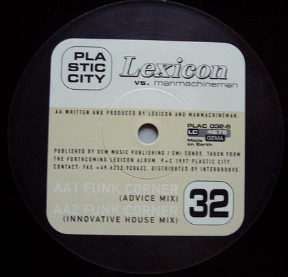 Lexicon / Manmachineman – Superstar / Funk Corner (Used vinyl)