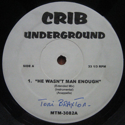 Toni Braxton / Q-Tip – He Wasn't Man Enough / Let's Ride (Used vinyl)