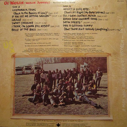 Waylon Jennings – Ol' Waylon (Used vinyl)