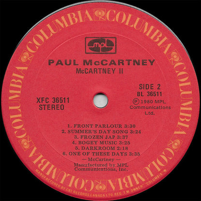 Paul McCartney - McCartney II - (Used vinyl)