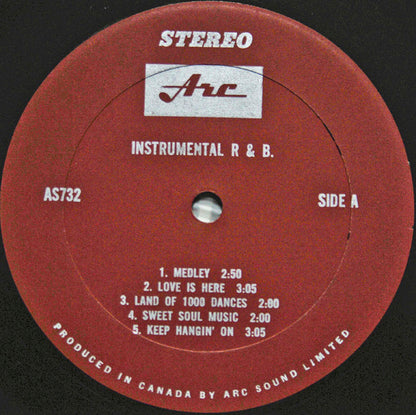 The Majestics ‎– Instrumental R&B (Used vinyl)