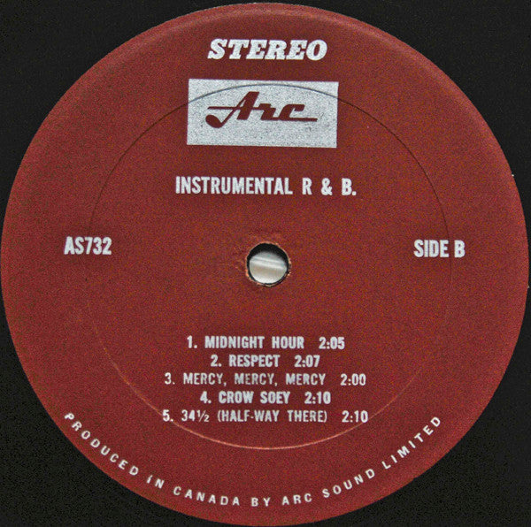 The Majestics ‎– Instrumental R&B (Used vinyl)