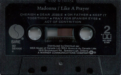 Madonna – Like A Prayer (Used cassette)
