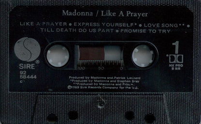 Madonna – Like A Prayer (Used cassette)
