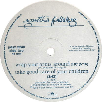 Agnetha Fältskog – The Heat Is On (Used Vinyl)