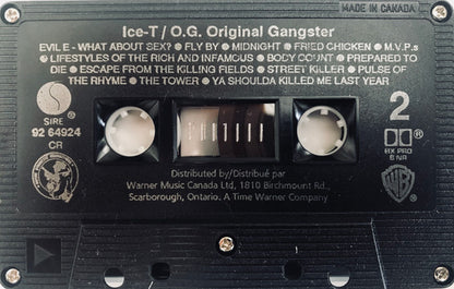 Ice-T – O.G. Original Gangster (Used cassette)