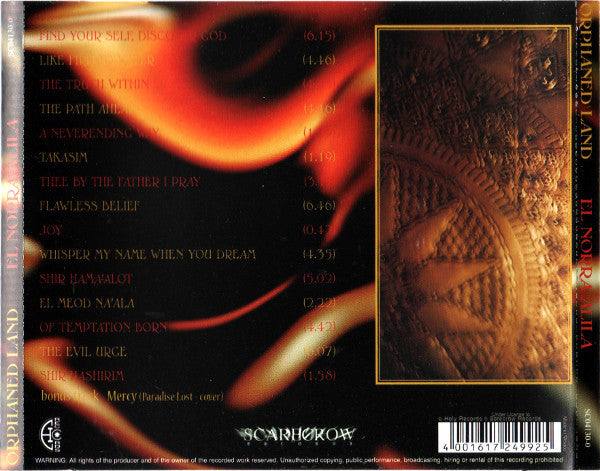 Orphaned Land – El Norra Alila (Used CD)