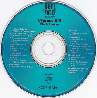Cypress Hill – Black Sunday (Used CD)