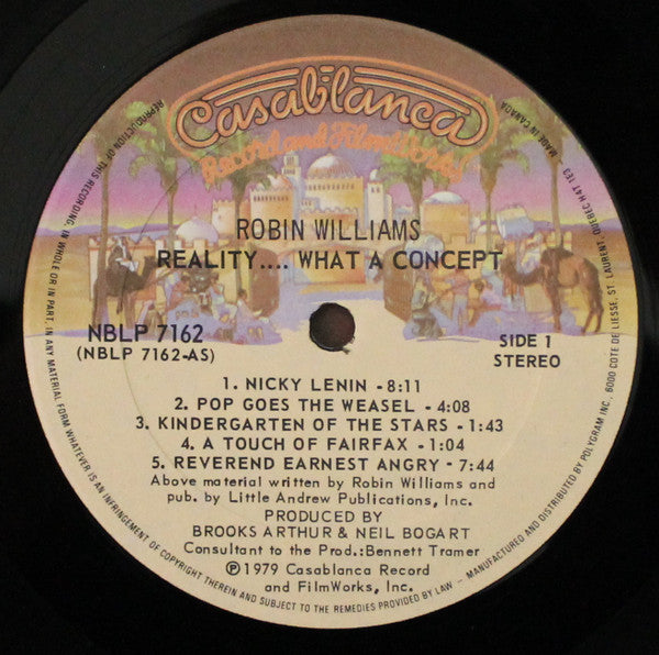 Robin Williams – Reality...What A Concept (Used vinyl)