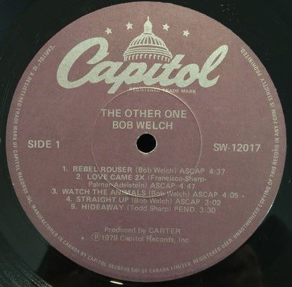 Bob Welch – The Other One (Used vinyl)