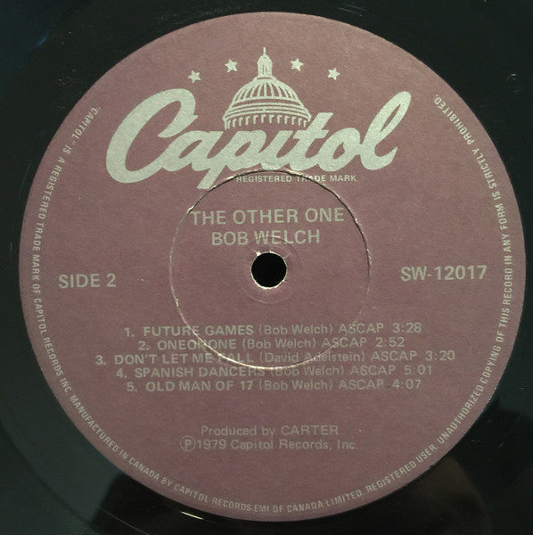 Bob Welch – The Other One (Used vinyl)