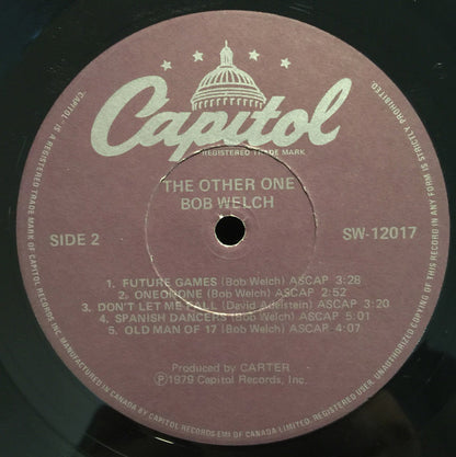 Bob Welch – The Other One (Used vinyl)