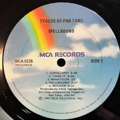 Tygers Of Pan Tang – Spellbound (Used vinyl)